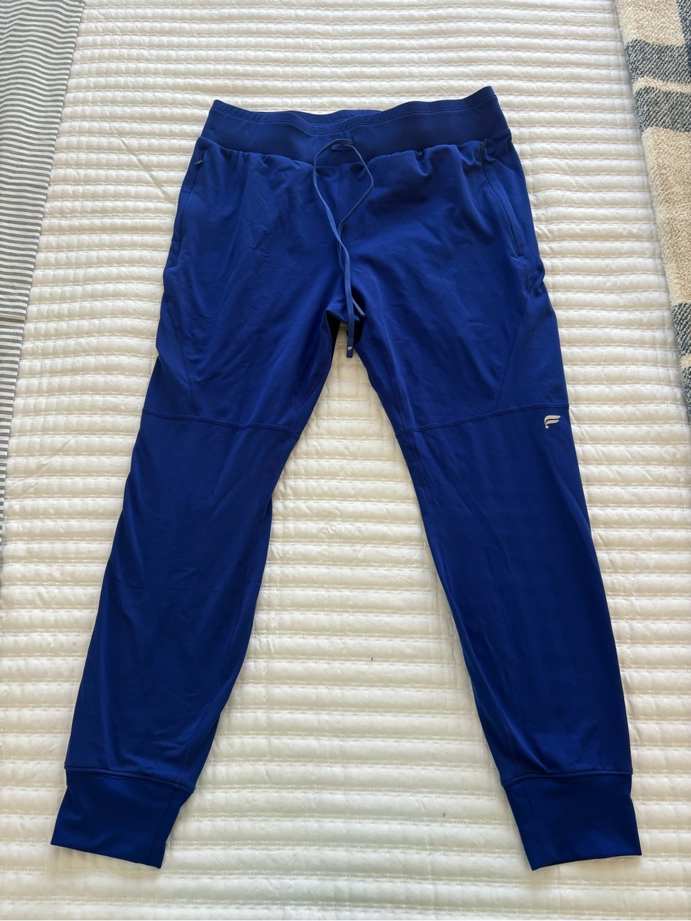 Fabletics Royal Blue Kids Joggers with Drawstring